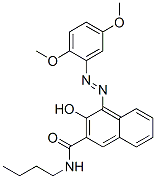 CAS#: 10000-56-3, N-Butyl-4-[(2,5-Dimethoxyphenyl)Azo]-3-Hydroxynaphthalene-2-Carboxamide