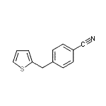 CAS#: 100005-79-6, 4-(2-Thienylmethyl)Benzonitrile