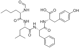 CAS#: 100007-40-7, N-Formylnorleucyl-leucyl-phenylalanyl-tyrosine