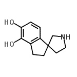 CAS#: 100038-00-4, 2,3-Dihydrospiro[Indene-1,3'-Pyrrolidine]-4,5-Diol
