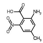 CAS#: 100093-07-0, 2-Amino-4-Methyl-6-Nitrobenzoic Acid