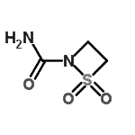 CAS#: 100181-33-7, 1,2-Thiazetidine-2-Carboxamide 1,1-Dioxide