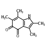 CAS#: 100192-23-2, 2,3,6,7-Tetramethyl-1H-Indole-4,5-Dione