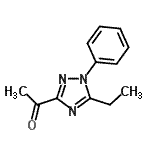 CAS#: 100193-57-5, 1-(5-Ethyl-1-Phenyl-1H-1,2,4-Triazol-3-Yl)Ethanone