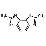 CAS#: 10023-28-6, 2-Methyl[1,3]Thiazolo[5,4-e][1,3]Benzothiazol-7-Amine