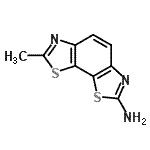 CAS#: 10023-29-7, 7-Methyl[1,3]Thiazolo[4,5-g][1,3]Benzothiazol-2-Amine