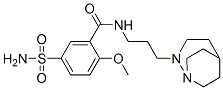 CAS#: 100243-26-3, N-[3-[1,2-Diazabicyclo[3.2.2]Nonan-2-Yl]Propyl]-2-Methoxy-5-Sulfamoylbenzamide