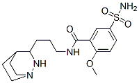 CAS 登录号：100243-27-4， N-[3-[1,2-二氮杂双环[2.2.2]辛烷-3-基]丙基]-2-甲氧基-5-氨基磺酰基苯甲酰胺