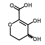 CAS#: 100313-54-0, 4,5-Dihydroxy-3,4-Dihydro-2H-Pyran-6-Carboxylic Acid