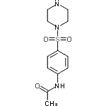 CAS#: 100318-71-6, N-[4-(1-Piperazinylsulfonyl)Phenyl]Acetamide