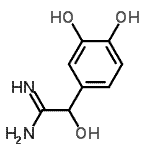CAS 登录号：100377-52-4， 2-(3,4-二羟基苯基)-2-羟基-乙脒