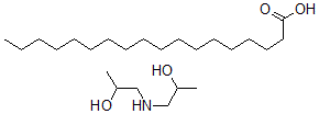 CAS#: 10042-66-7, Stearic Acid, Compound With 1,1'-Iminodi(Propan-2-Ol) (1:1)