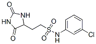 CAS#: 10044-78-7, N-(3-Chlorophenyl)-2-(2,5-Dioxoimidazolidin-4-Yl)Ethanesulfonamide