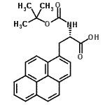 CAS 登录号：100442-89-5， (2S)-2-({[(2-甲基-2-丙基)氧基]羰基}氨基)-3-(1-芘基)丙酸