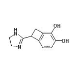 CAS#: 100449-01-2, 7-(4,5-Dihydro-1H-Imidazol-2-Yl)Bicyclo[4.2.0]Octa-1,3,5-Triene-2,3-Diol