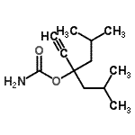 CAS#: 100453-00-7, 4-Ethynyl-2,6-Dimethyl-4-Heptanyl Carbamate