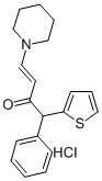 CAS#: 100482-68-6, 1-Phenyl-4-Piperidino-1-(2-Thienyl)-3-Buten-2-One Hydrochloride