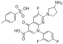 CAS#: 100490-94-6, Tosufloxacin tosylate