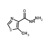 CAS#: 100517-03-1, 5-Methyl-1,3-Thiazole-4-Carbohydrazide