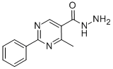 CAS#: 100517-70-2, 4-Methyl-2-Phenyl-5-Pyrimidinecarboxylic Acid Hydrazide