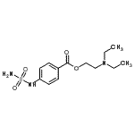 CAS#: 100530-44-7, 2-(Diethylamino)Ethyl 4-(Sulfamoylamino)Benzoate