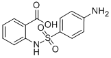 CAS#: 10060-70-5, 2-(((4-Aminophenyl)sulfonyl)amino)-Benzoic acid monosodium salt