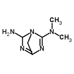 CAS#: 100707-48-0, N<Sup>2</Sup>,N<Sup>2</Sup>-Dimethyl-1,3,5-Triazabicyclo[2.2.1]Hepta-2,4-Diene-2,6-Diamine