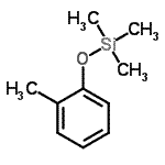 CAS#: 1009-02-5, Trimethyl(2-Methylphenoxy)Silane