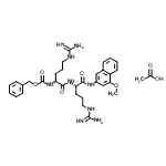 CAS 登录号：100900-19-4， N<sup>2</sup>-[(苄氧基)羰基]-L-精氨酰-N-(4-甲氧基-2-萘基)-L-精氨酰胺乙酸酯(1:1)