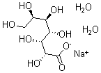 CAS 登录号：10094-62-9， D-甘油-D-古洛-庚糖酸单钠盐二水合物