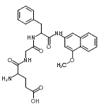 CAS#: 100940-58-7, alpha-Glutamylglycyl-N-(4-Methoxy-2-Naphthyl)Phenylalaninamide