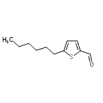 CAS#: 100943-46-2, 5-Hexyl-2-Thiophenecarbaldehyde