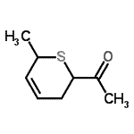 CAS#: 100946-71-2, 1-(6-Methyl-3,6-Dihydro-2H-Thiopyran-2-Yl)Ethanone