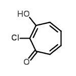 CAS#: 100949-20-0, 2-Chloro-3-Hydroxy-2,4,6-Cycloheptatrien-1-One