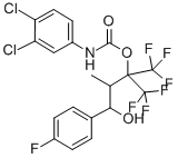 CAS#: 100991-90-0, 1-(P-Fluorophenyl)-2-Methyl-4,4,4-Trifluoro-3-(Trifluoromethyl)-1,3-Butanediol 3,4-Dichlorocarbanilate