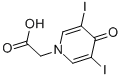 CAS#: 101-29-1, 2-(3,5-Diiodo-4-Oxopyridin-1-Yl)Acetic Acid
