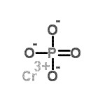 CAS 登录号：10101-59-4， 铬(3+)磷酸酯