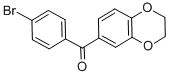 CAS#: 101018-99-9, 4-Bromo-3',4'-(Ethylenedioxy)Benzophenone
