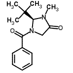 CAS#: 101055-56-5, (2S)-1-Benzoyl-3-Methyl-2-(2-Methyl-2-Propanyl)-4-Imidazolidinone