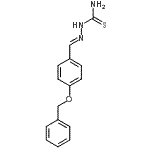 CAS#: 101091-29-6, (2E)-2-[4-(Benzyloxy)Benzylidene]Hydrazinecarbothioamide