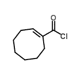 CAS 登录号：101166-81-8， (1E)-1-环辛烯-1-甲酰氯