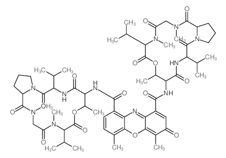CAS 登录号：10118-32-8， 2-去氨基放线菌素D