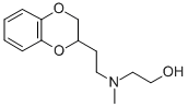 CAS 登录号：101221-46-9， 2-(2-(N-(2-羟基乙基)-N-甲基)氨基乙基)-1,4-苯并二恶烷