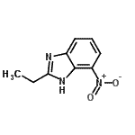 CAS 登录号：101236-92-4， 2-乙基-4-硝基-1H-苯并咪唑