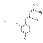 CAS#: 101252-14-6, Diamino-N-[N'-(2,4-Dichlorophenyl)Carbamimidoyl]Methaniminium Chloride