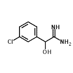 CAS 登录号：101252-62-4， 2-(3-氯苯基)-2-羟基乙脒