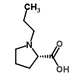 CAS 登录号：101253-30-9， 1-丙基-L-脯氨酸