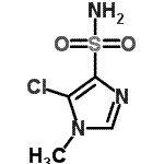CAS#: 101258-32-6, 5-Chloro-1-Methyl-1H-Imidazole-4-Sulfonamide