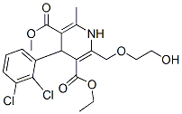 CAS 登录号：101411-53-4， 4-(2,3-二氯苯基)-3-(乙氧羰基)-2-((2-羟基乙氧基)甲基)-5-(甲氧羰基)-6-甲基-1,4-二氢吡啶