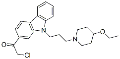 CAS#: 101418-04-6, 1-[9-[3-(4-Ethoxy-3,4,5,6-Tetrahydro-2H-Pyridin-1-Yl)Propyl]Carbazol-2-Yl]Ethanone Chloride